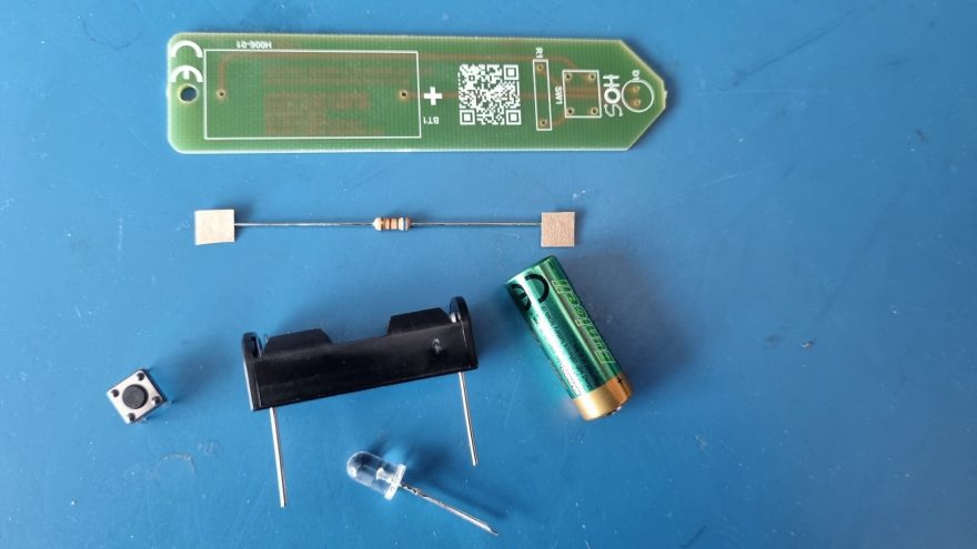 Full Kit of Parts H006 LED Torch